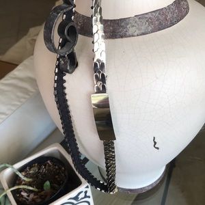 Vintage women’s fish‎ scale silver belt in excellent condition